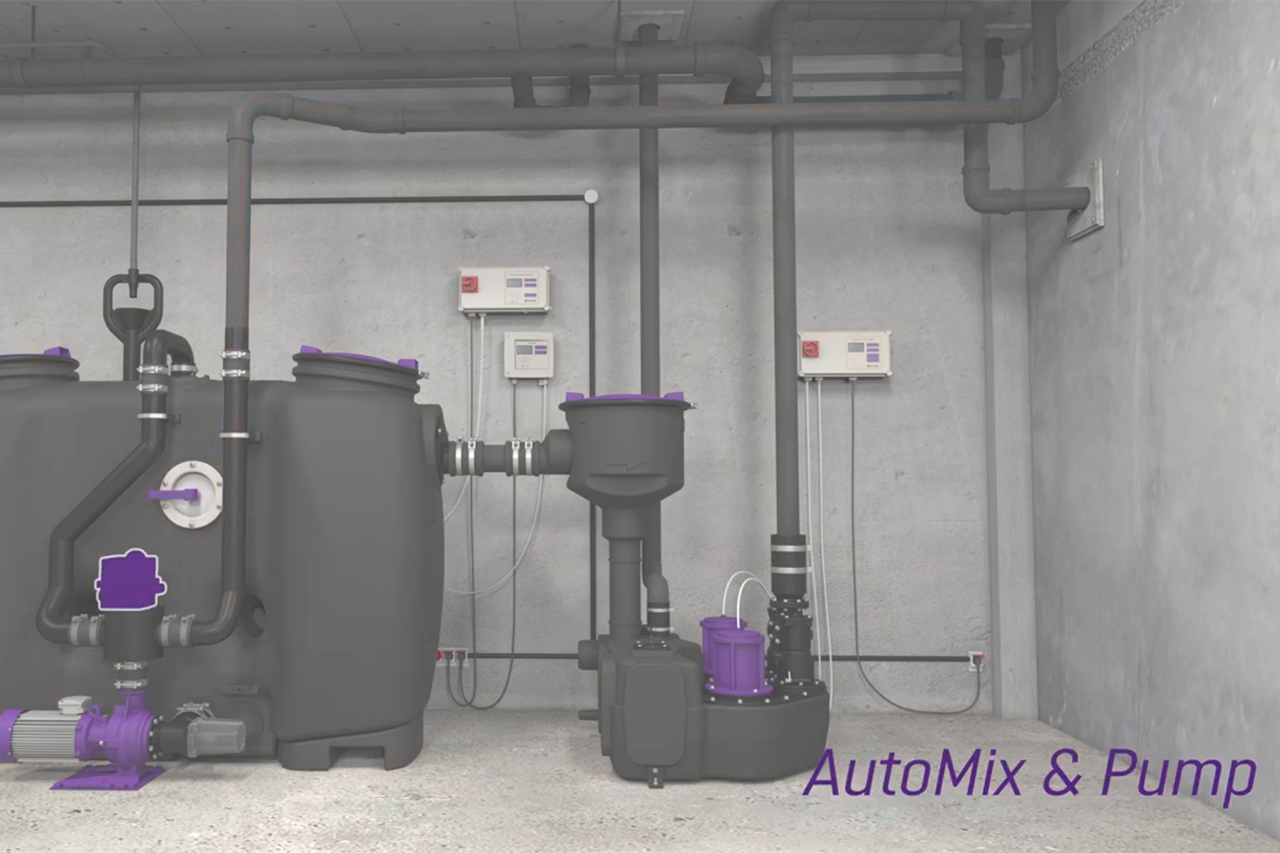 Vidange de la version EasyClean free Auto Mix & Pump Vidange de la version EasyClean free Auto Mix & Pump