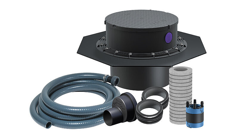 Kit d’installation pour le béton étanche Kit d’installation pour le béton étanche