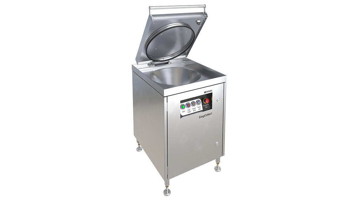 Collecteur destiné à une installation pour déchets organiques