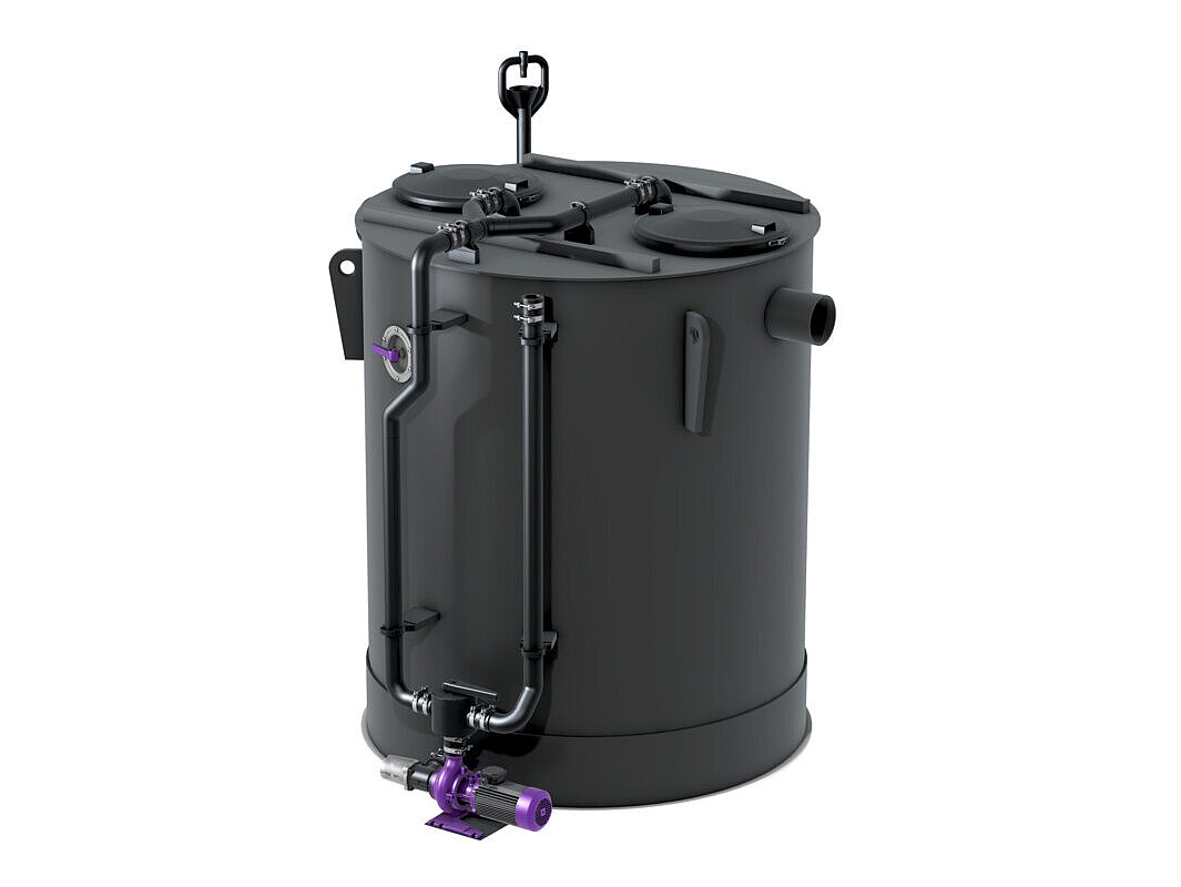 Séparateur à graisses EasyClean round free Mix & Pump