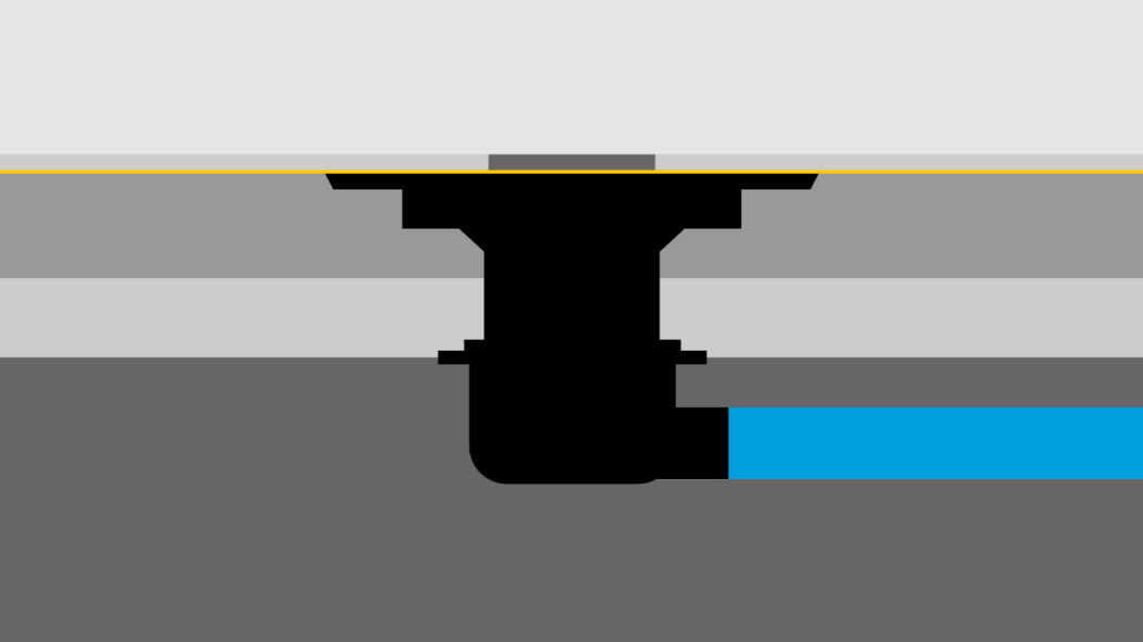 Étanchéité des écoulements dans les revêtements composites