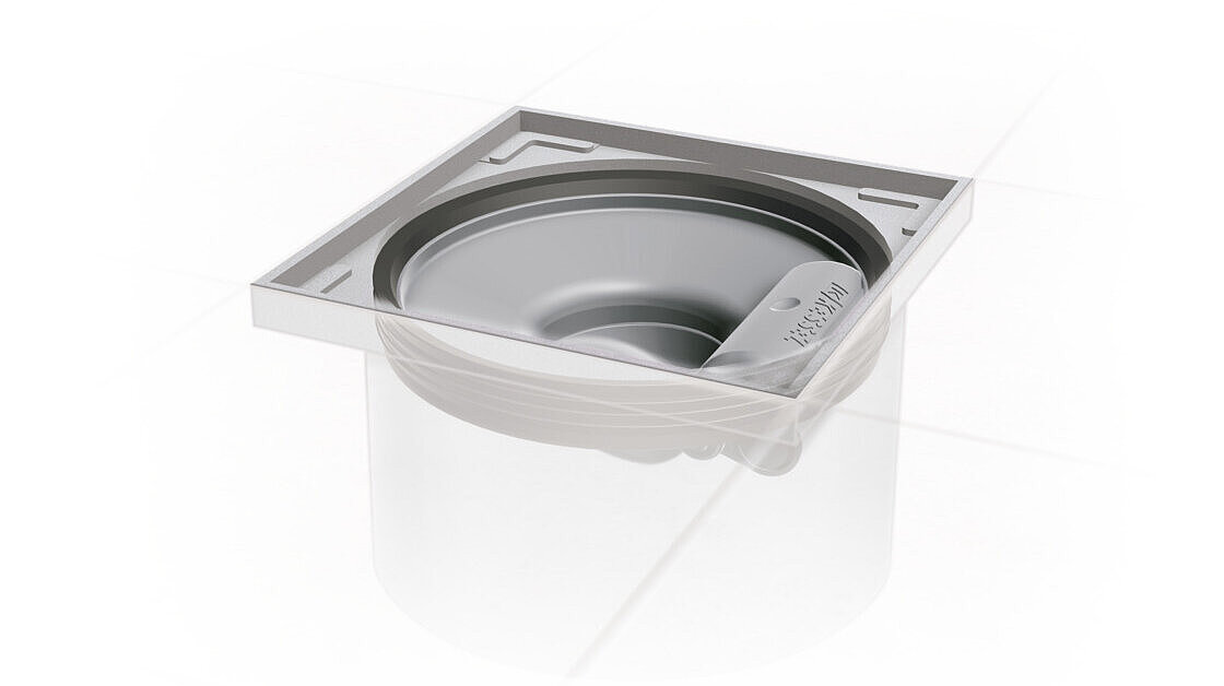 Dispositif anti-odeur, anti-mousse, anti-rongeurs et anti-parasites Multistop dans la rehausse Dispositif anti-odeur, anti-mousse, anti-rongeurs et anti-parasites Multistop dans la rehausse