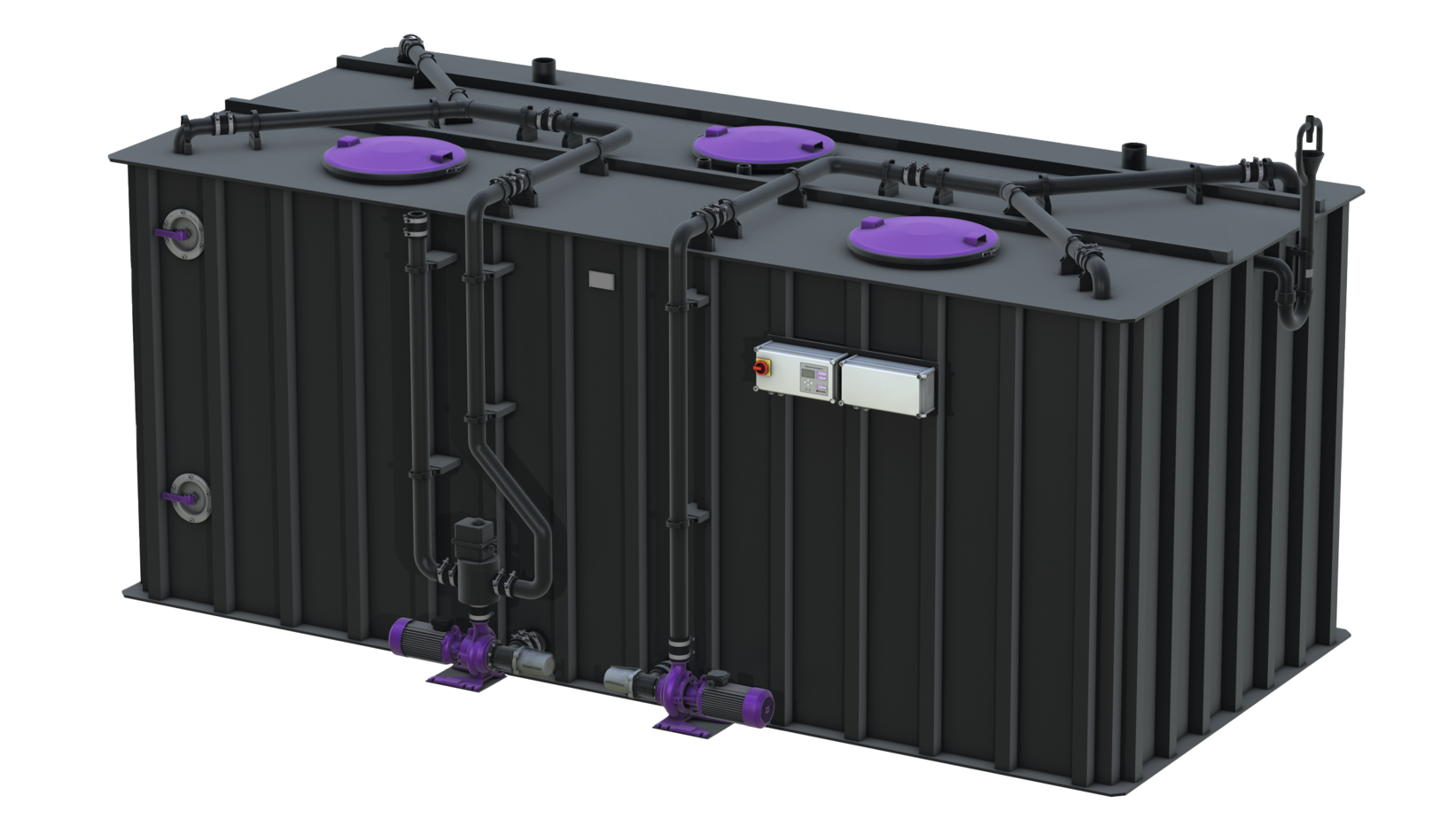 Sammeltank für Nassmüllanlage Sammeltank für Nassmüllanlage