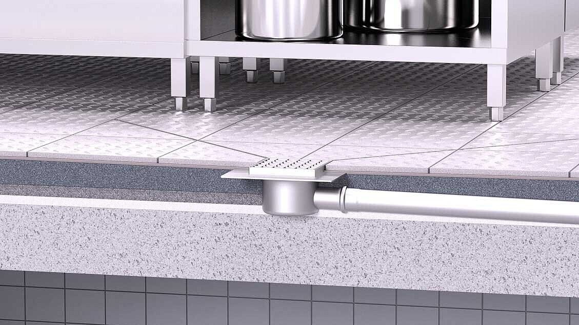 Suggestion de pose siphon de rénovation DN 70