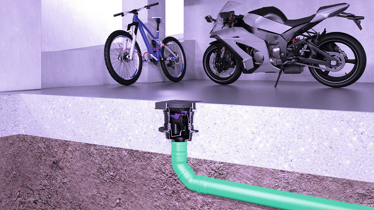 KESSEL Siphon de cave Universale Plus