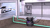 Illustration de l'installation du module pompe Ecolift XL dans un parking souterrain
