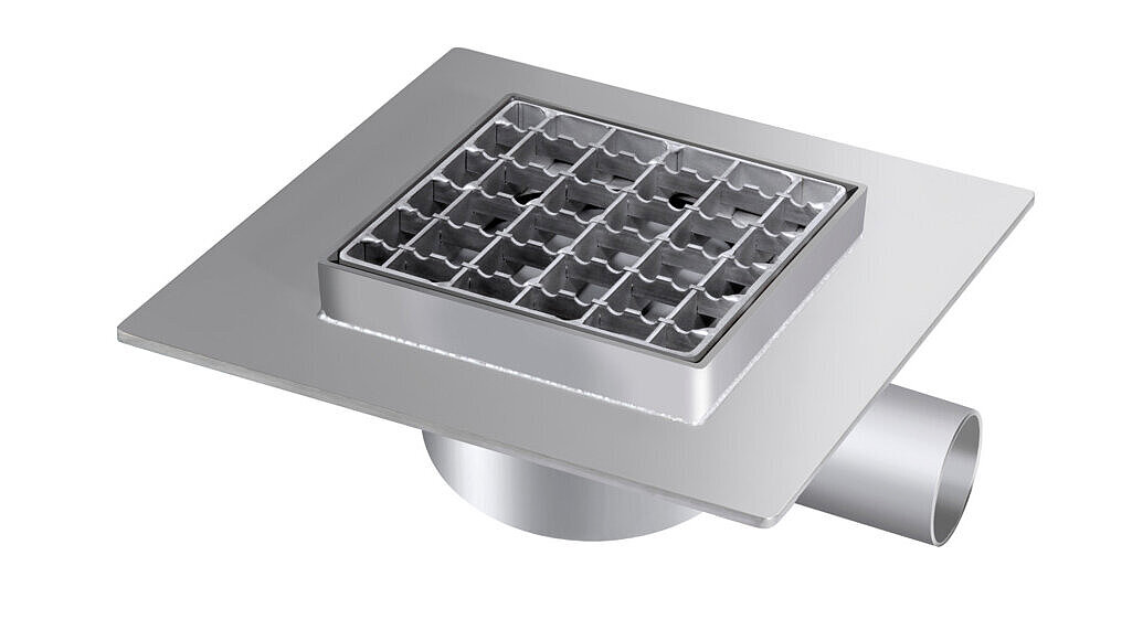 Siphon de rénovation Ferrofix DN 50 avec bride à coller